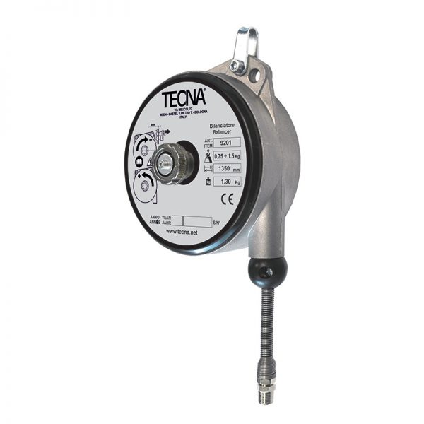 Tecna balancer with air hose - strain relief 9200 series - 9203