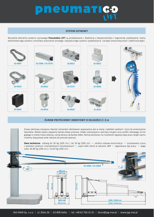 Ulotka PNEUMATICO Lift (PL)