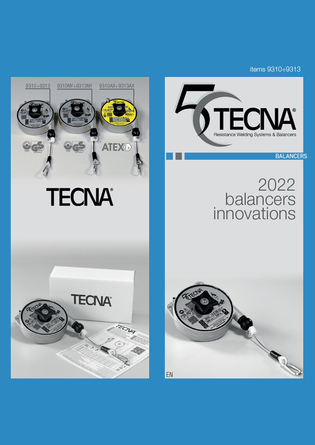 TECNA Federzüge - Innovationen 2022 (ENG)